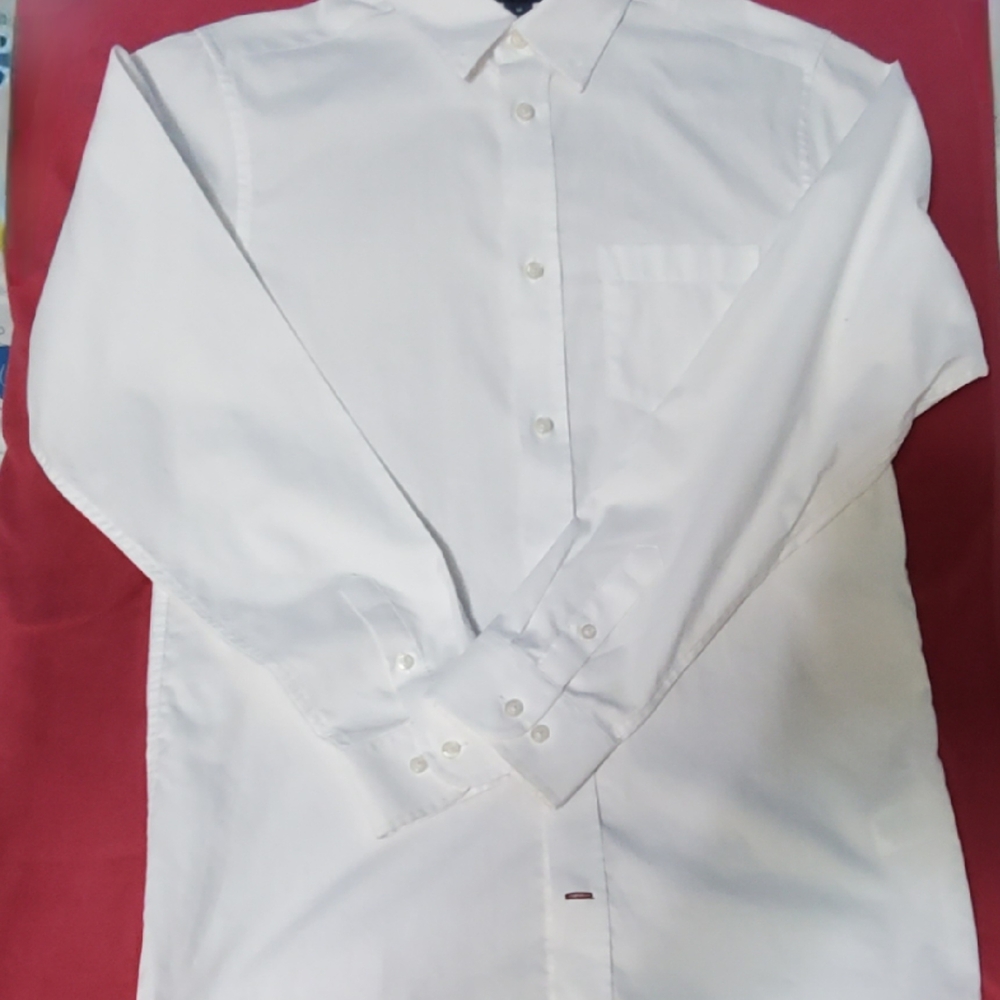 Classic White Men's Shirt